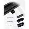 Душевой трап GAPPO G86007-56, 70*600 мм, черный
